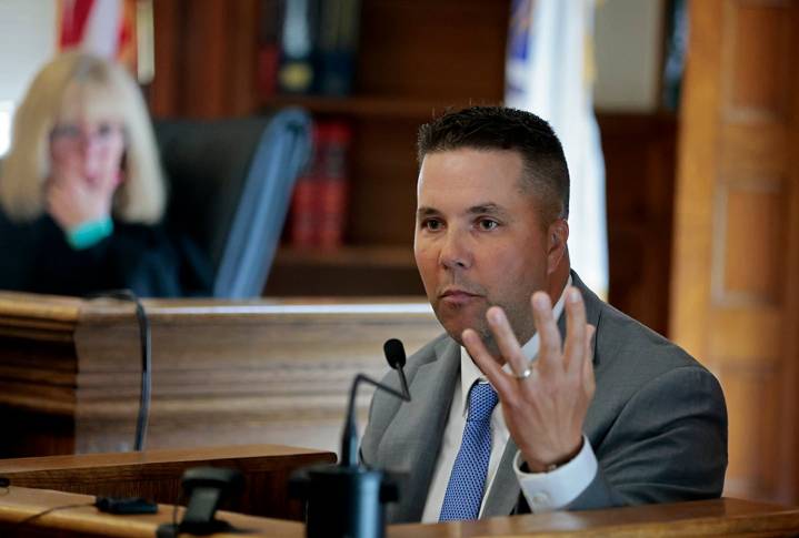 Canton sergeant who responded to crime scene in Karen Read case placed on leave