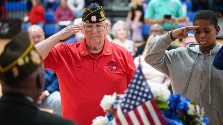 See photos from the 2025 Hope Mills Veterans Day Remembrance ceremony