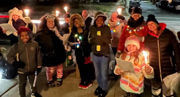 Joyful voices return: Mindful Moms of New Bedford host 12th Annual Community Christmas Caroling