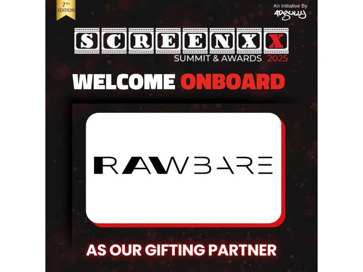 Rawbare Joins SCREENXX Summit & Awards 2025 as Official Gifting