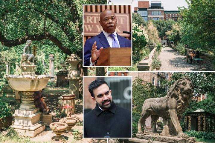 Eric Adams makes last-ditch bid to save Elizabeth Street Garden that Zohran Mamdani wants to evict