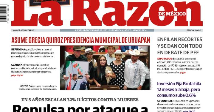 Versión Impresa, 06 noviembre 2025