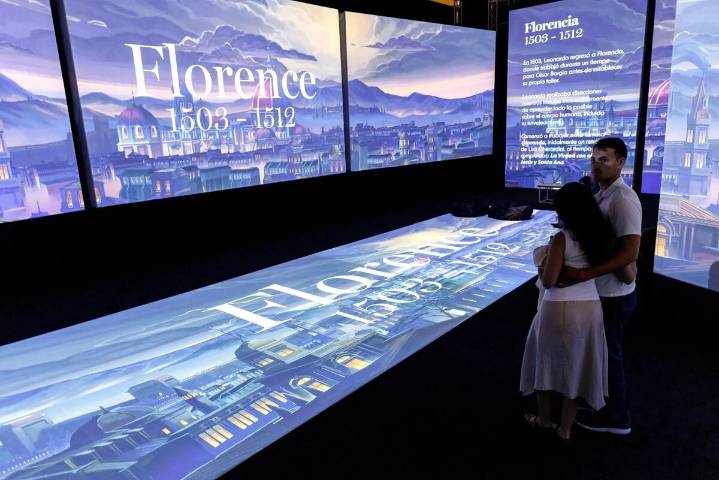 Museo Frost de Miami ofrece la “mayor exhibición inmersiva” de la ciencia de Da Vinci