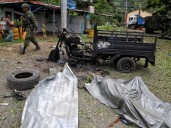 Un muerto, heridos y un desaparecido en un ataque con armas y explosivos en una estación policial en Colombia
