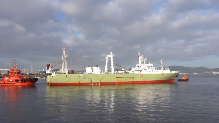 El puerto de Vigo lidera la pesca ilegal española en el mar argentino
