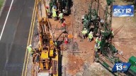 Repairs begin on persistent sinkhole in St. Clair County