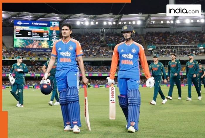 India win T20I series against Australia after rain stops 5th match at The Gabba in Brisbane