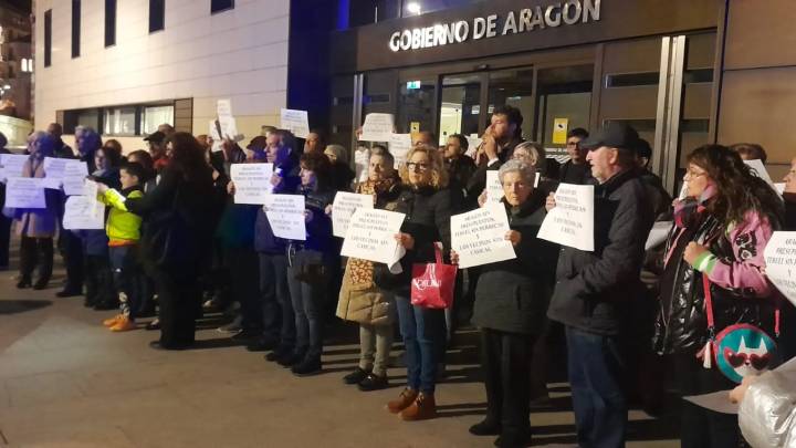 Los vecinos que perdieron su casa en el derrumbe de Teruel reclaman las ayudas anunciadas