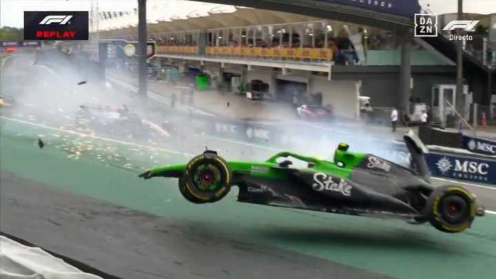 Sobrecogedor accidente de Bortoletto en casa que por suerte quedó en nada