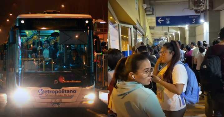 AHORA | Metropolitano desvía ruta en el Centro de Lima tras marcha de la Generación Z: vías alternas y estaciones cerradas
