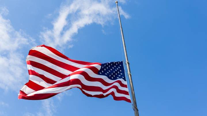 Flags lowered in Washington to honor former Vice President Dick Cheney