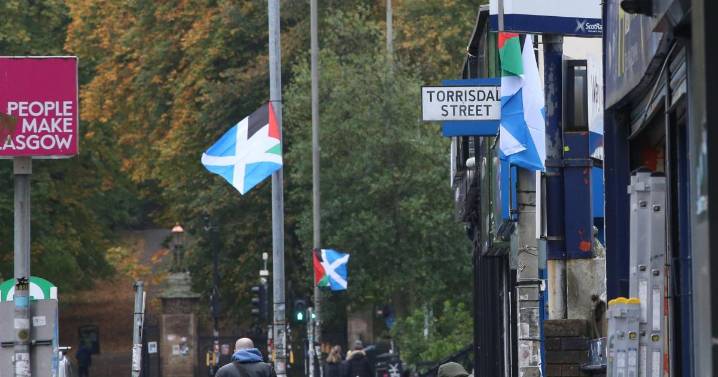 Glasgow councillors flooded with Palestine Saltire complaints