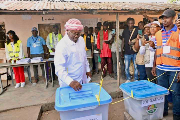 Guinea-Bissau counts votes as president seeks second term and main opposition party is barred