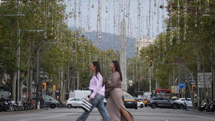 Collboni y el alcalde de Belén encienden este sábado las luces de Navidad de Barcelona