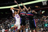 Pistons down 76ers for 9th straight win, longest streak since 2008
