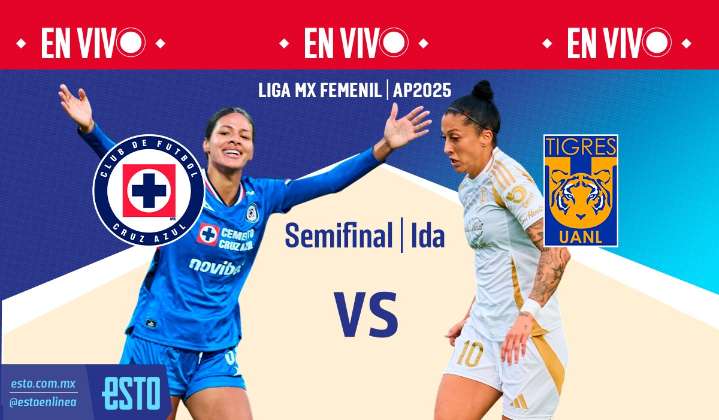 Cruz Azul Femenil vs Tigres: Sigue en vivo la semifinal de ida del Apertura 2025