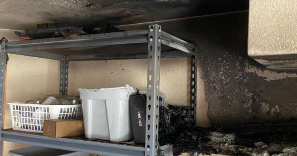 Drexel Heights resident extinguishes garage fire sparked by charging lithium batteries