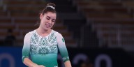 Dafne Navarro obtiene su clasificación a semifinales del mundial de gimnasia de trampolín en Pamplona 2025