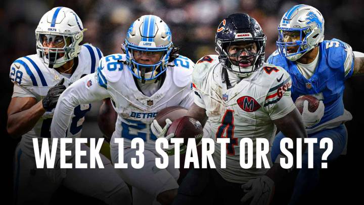 NFL Fantasy Football Week 13 2025 Start ‘Em Sit ‘Em: Running Back