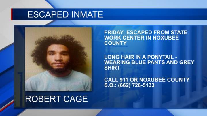 Noxubee Co. police in search of MS Department of Corrections escapee