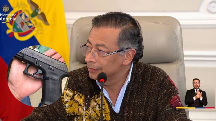 Presidente Petro denuncia que empresas de seguridad estarían infiltradas por criminales; 60000 armas no aparecen