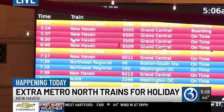 Metro North adds extra trains for Macy’s Thanksgiving Day Parade