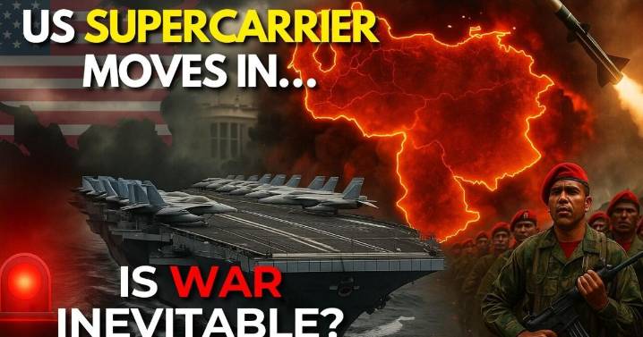 USS Gerald R. Ford Sparks Military Showdown Near Venezuela