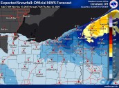 Lake-effect snow continues across NE Ohio: Here’s how much more is expected
