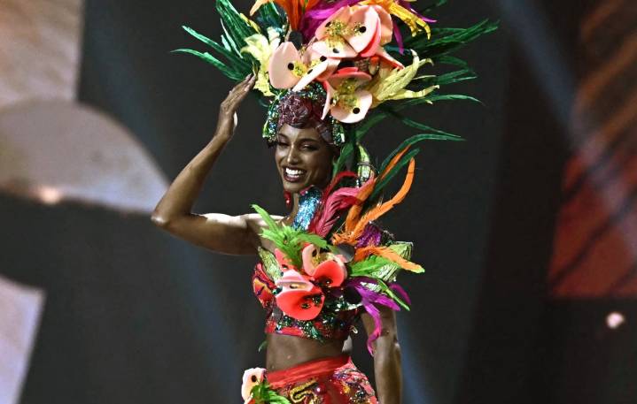 Miss Universe Jamaica still in ICU after falling off stage