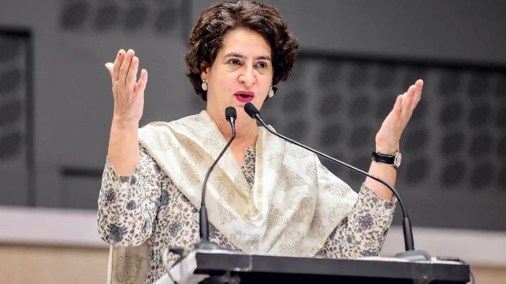 ‘BJP talks of Nehru, Indira & 2050, not your present’: Priyanka slams BJP at Bihar’s Begusarai