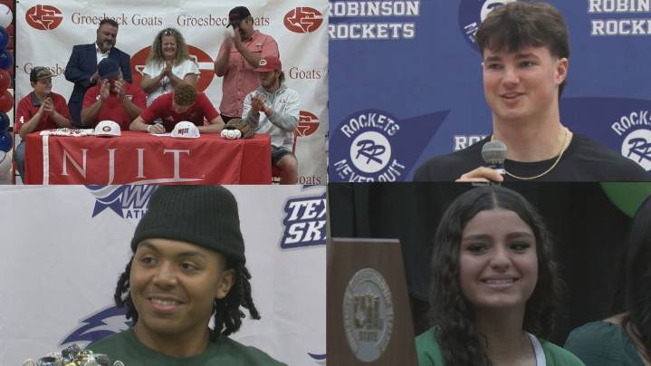Central Texas Athletes Make College Dreams Official on National Signing Day