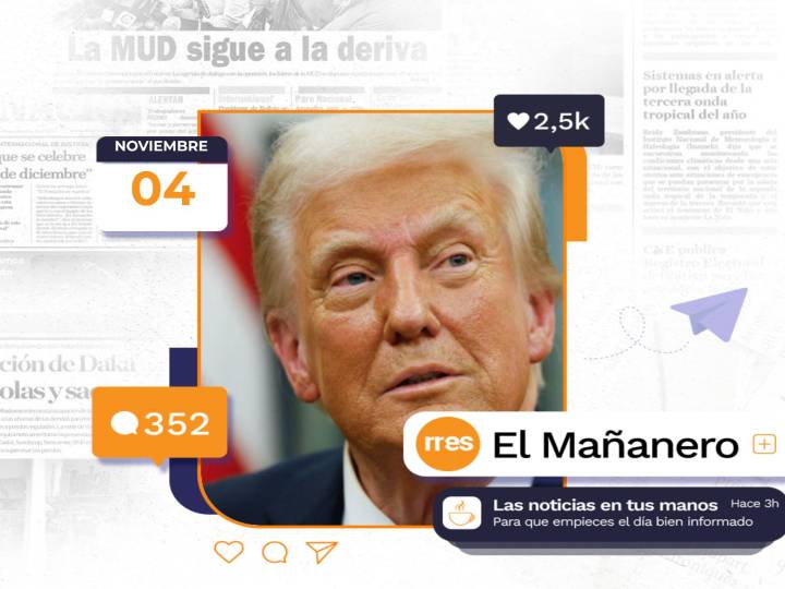 El Mañanero del 4 de noviembre: Trump descarta guerra con Venezuela