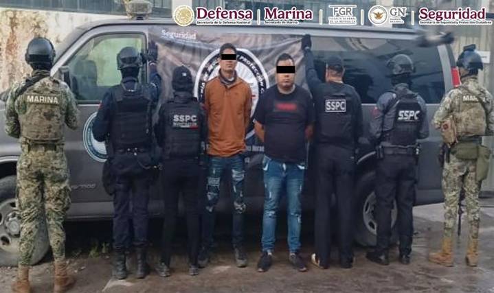 Autoridades de México capturan a cinco miembros de grupos criminales