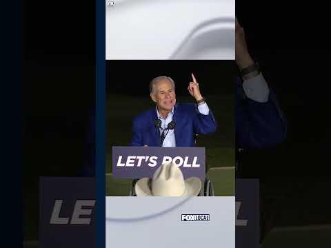 🗳️Greg Abbott lanza su campaña de reelección para un cuarto mandato como gobernador.