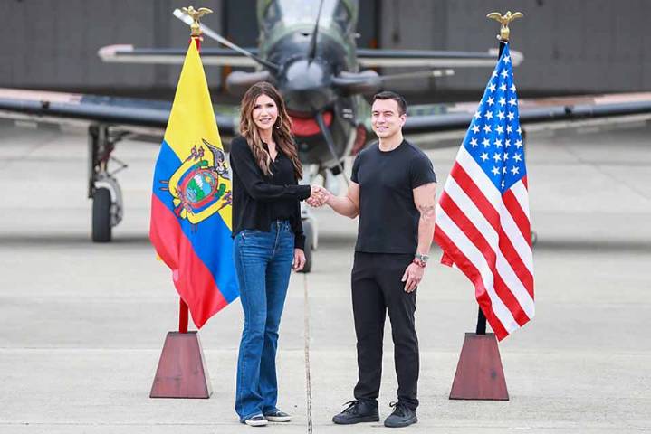 Secretaria de Seguridad de EEUU llega a Ecuador