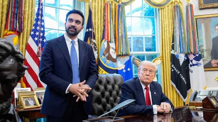 Donald Trump y Zohran Mamdani: de rivales en campaña a una reunión "productiva"