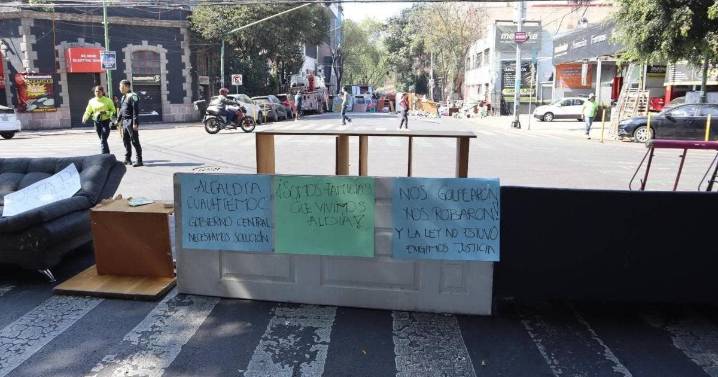 CDMX ofrece apoyo a familias desalojadas de Antonio Caso 163 en la San Rafael