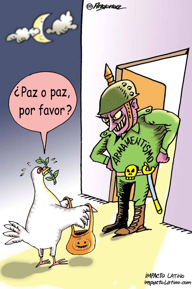 ¿Paz o paz, por favor?