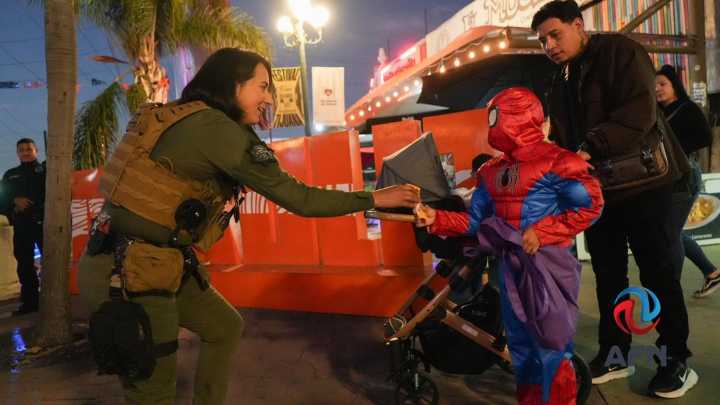 Director de la Policía Municipal supervisó operativo de Halloween