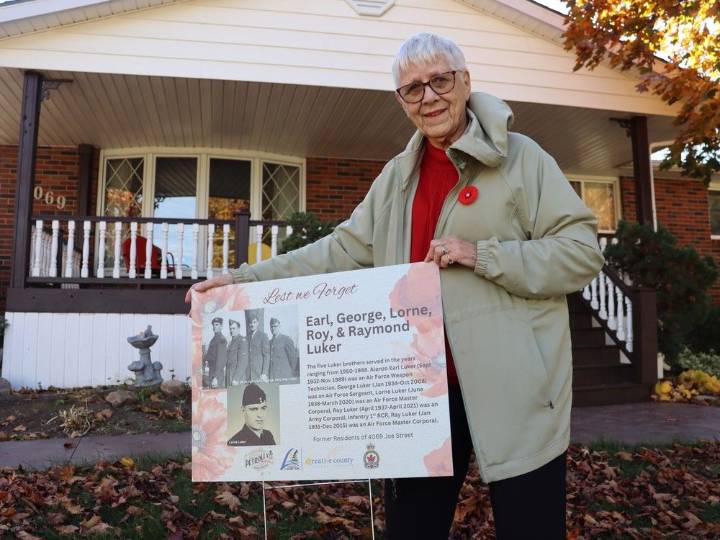Petrolia heritage lawn sign project honours town veterans