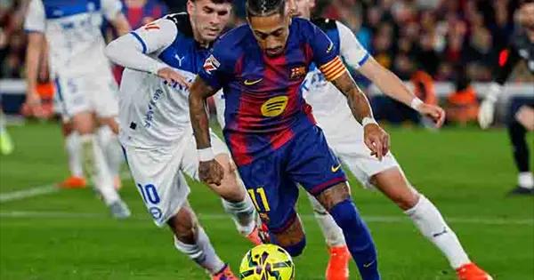 El Barcelona se impone al Alavés