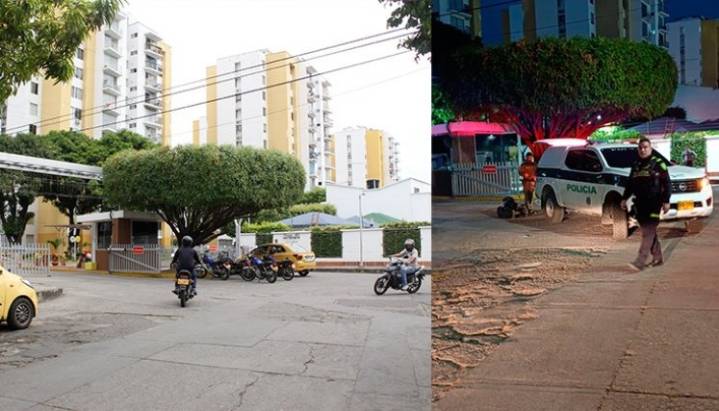 Encomienda resultó ser una granada