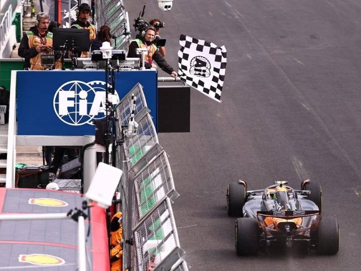 McLaren driver Lando Norris wins Formula 1’s Brazilian Grand Prix