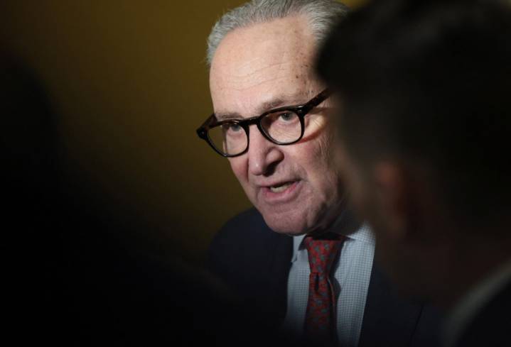 WATCH: Schumer says Trump called for execution of Democratic lawmakers, a 'deadly serious' threat