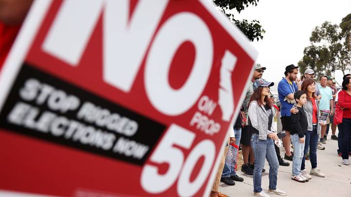 Republicans sue over passage of California's Prop. 50