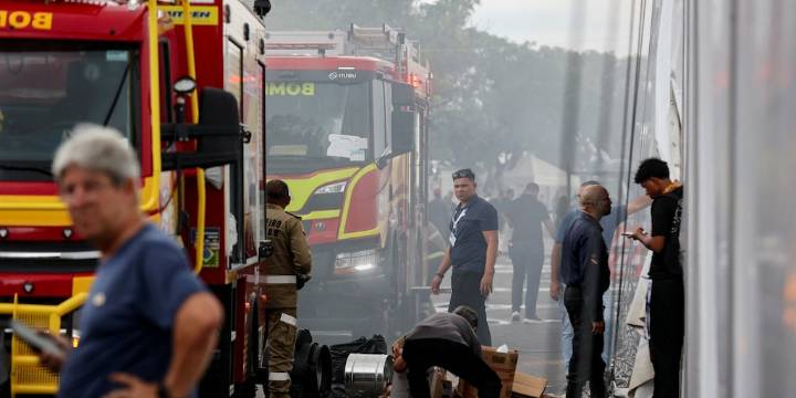 Un incendio obligó a evacuar la sede principal de la COP30 en la ciudad brasileña de Belém