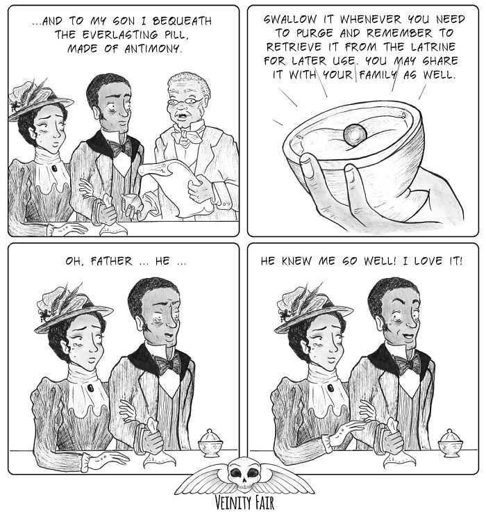 I Draw Comics About Bizarre And Gruesome Facts About The Victorian Era You Might Have Never Heard (13 Pics)