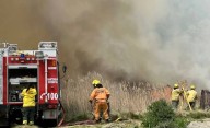Principio de incendio en El Hoyo