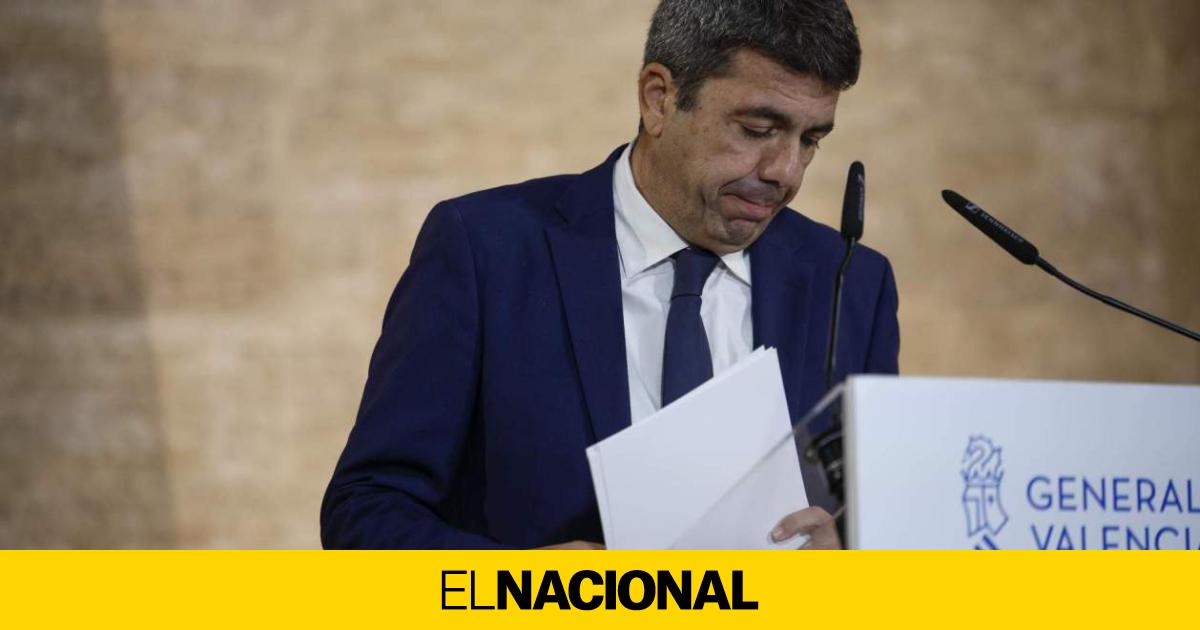 Dimisión de Mazón: ¿y ahora qué? President en funciones, negociaciones PP