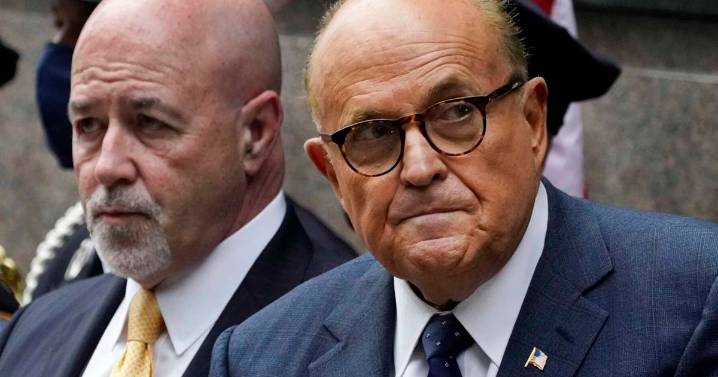 Trump pardons Rudy Giuliani and others who backed efforts to overturn 2020 election